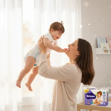 Fralda Infantil Babysec Premium Hiper G com 60 Unidades