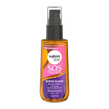 &Oacute;leo Salon Line SOS Cachos Super &Oacute;leos Nutri&ccedil;&atilde;o Extraordin&aacute;ria 42ml