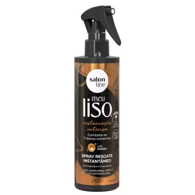 Spray Resgate Instantâneo Salon Line Meu Liso Restauração Intensa 240ml