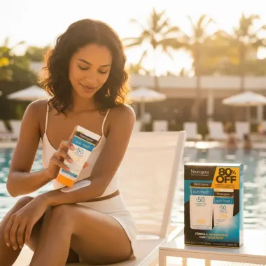 Neutrogena Sun Fresh Protetor Solar FPS50 200ml Neutrogena Sun Fresh Protetor Solar FS50 120ml