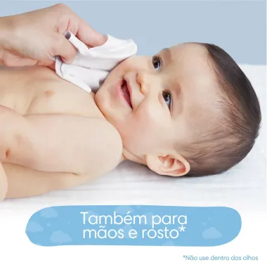 Toalha Pampers 4 Unidades com 48 lenços Cada