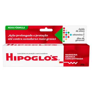 Hipoglos Pomada Contra Assaduras 40g Caixa