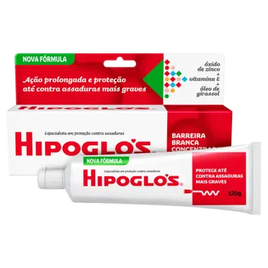 Hipoglos Pomada Contra Assaduras 120g