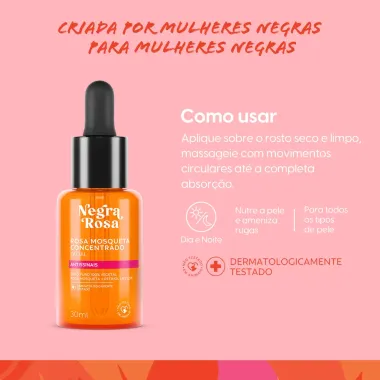 Rosa Mosqueta Negra Rosa Facial 30ml