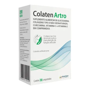 Colaten Artro com 30 Comprimidos Frente