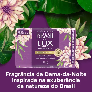 Sabonete em Barra Lux Essências do Brasil Dama-da-Noite 100g