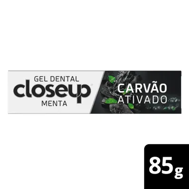 Creme Dental CLOSEUP Carvão Ativado 85g