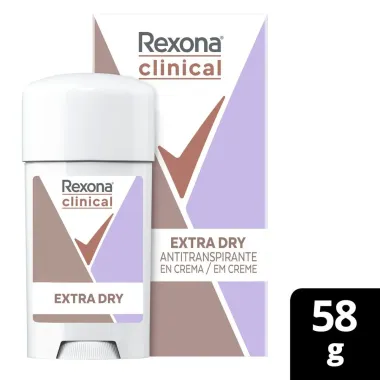 Desodorante Rexona Clinical Extra Dry 58g