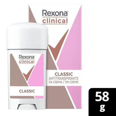 Desodorante Rexona Clinical Classic 58g