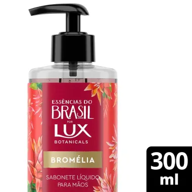 Sabonete Líquido para Mãos Lux Essências do Brasil Bromélia 300ml