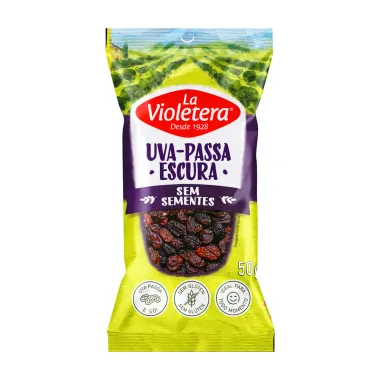 Uva Passa La Violetera Sem Sementes 50g