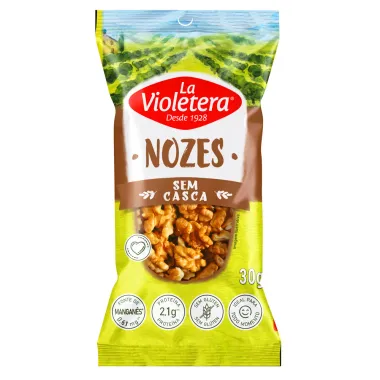 Nozes Sem Casca La Violetera 30g