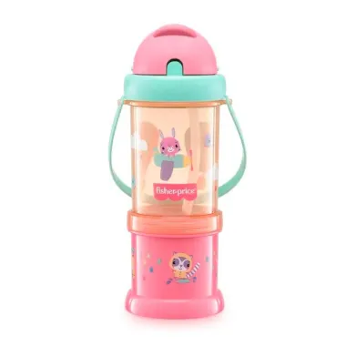 Copo com Porta Snacks Fisher Price Playful Sunset