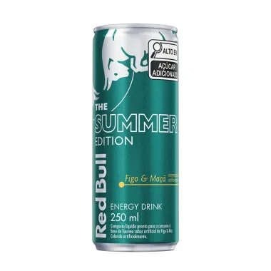 Energético Red Bull The Summer Edition Energy Drink Sabor Figo e Maçã 250ml