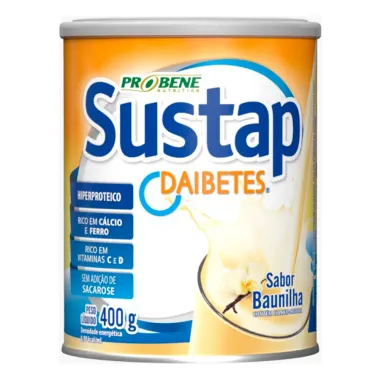 Sustap Diabetes Sabor Baunilha 400g