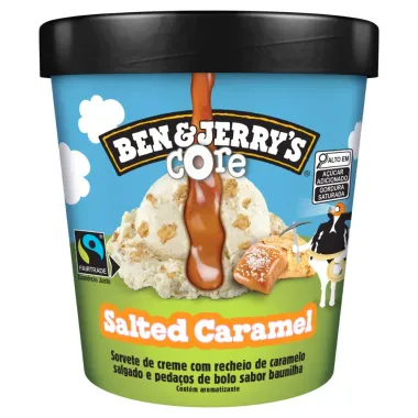 Sorvete Ben & Jerry's Core Salted Caramel 410ml