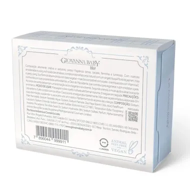 Sabonete em Barra Vegetal Giovanna Baby Blue 90g