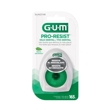 Fio Dental Sunstar Gum Pro Resist Menta Encerado 165 Metros