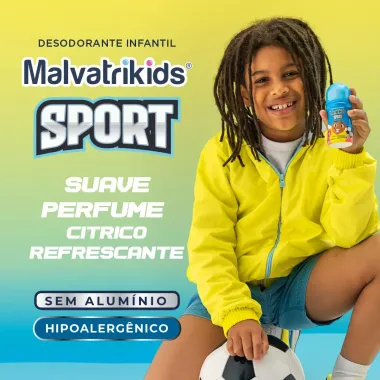 Desodorante Infantil Malvatrikids Sport 8 + Anos 65ml