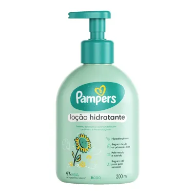 Loção Hidratante Infantil Pampers 200ml