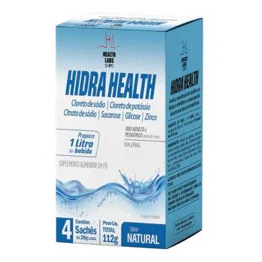 Hidra Health Labs Natural com 4 Sachês de 28g cada Caixa