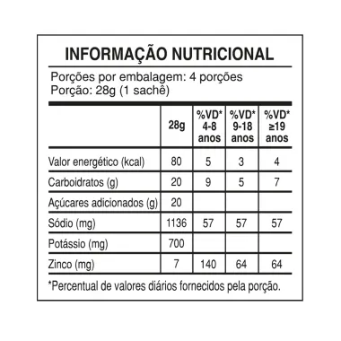 Hidra Health Suplemento Alimentar em P&oacute; Health Labs Sabor &Aacute;gua de Coco com 4 Sach&ecirc;s de 28g cada