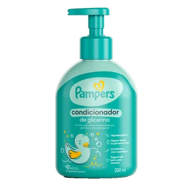 Condicionador de Glicerina Pampers 200ml