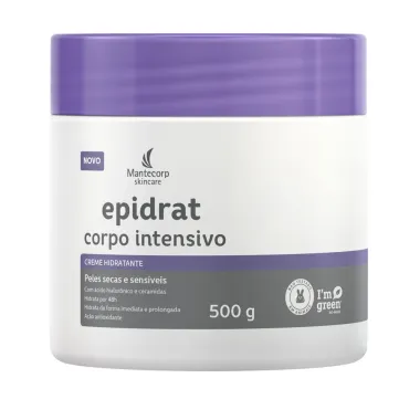 Epidrat Corpo Intensivo Creme Hidratante Peles Secas e Sensíveis 500g Pote