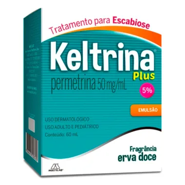 Keltrina Plus 5% Emulsão Erva Doce 60ml