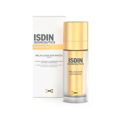 Sérum Facial Clareador Isdinceutics Brighten Melaclear Advanced 30ml