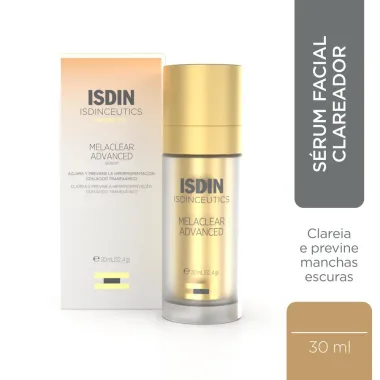 Sérum Facial Clareador Isdin Melaclear Advanced 30ml Verso