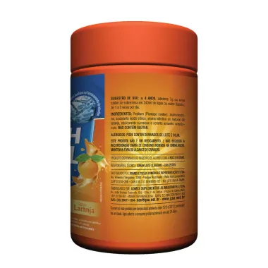 Health Mucil Psyllium 0,562g/g Health Labs Sabor Laranja 174g