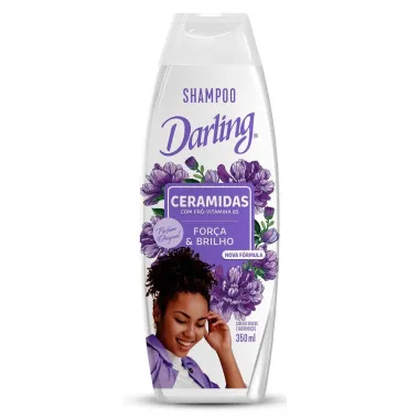Shampoo Darling Ceramidas For&ccedil;a e Brilho 350ml