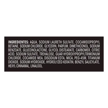 Shampoo TRESemé Regeneração Tresplex 650ml Ingrediente