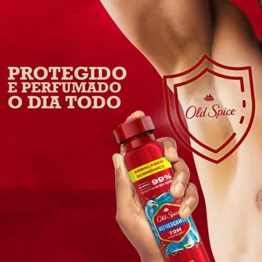 Desodorante Old Spice Refrescante Aerossol Antitranspirante 200ml