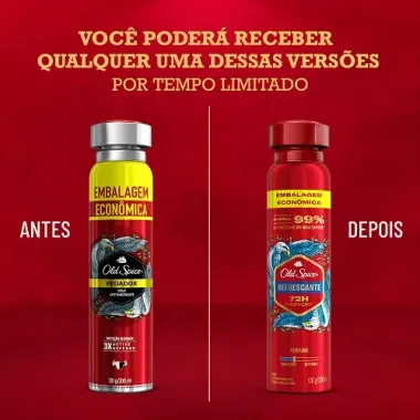 Desodorante Old Spice Pegador Spray Antitranspirante 200ml