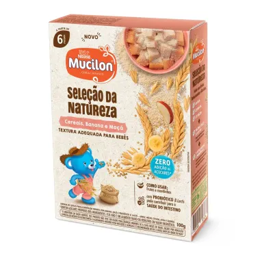 Mucilon Cereal Infantil Seleção da Natureza 6+ Meses 100g