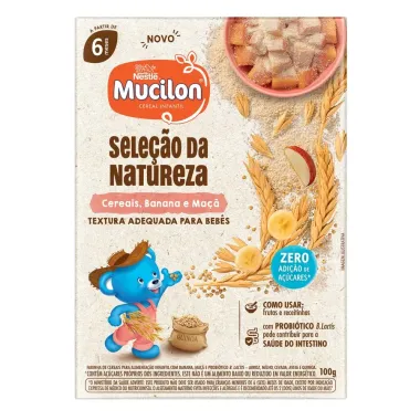 Mucilon Cereal Infantil Seleção da Natureza 6+ Meses 100g