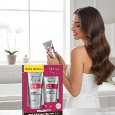 Kit Siàge Glow Expert Shampoo 250ml e Condicionador 125ml
