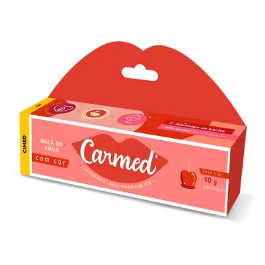 Hidrante Labial Carmed Maçã do Amor com Cor 10g
