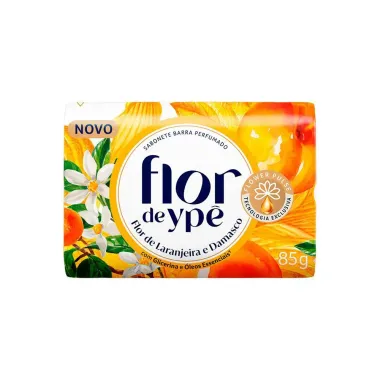 Sabonete Flor de Yp&ecirc; Flor de Laranjeira e Damasco 85g