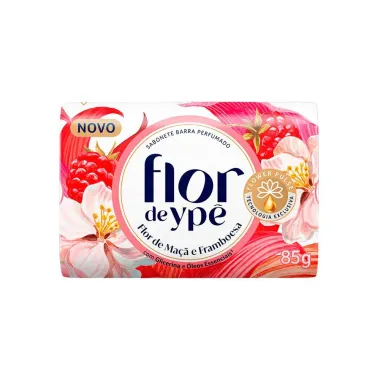 Sabonete Flor de Yp&ecirc; Flor de Ma&ccedil;&atilde; e Framboesa 85g