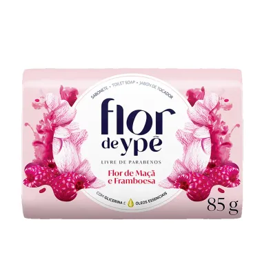 Sabonete Flor de Ypê Flor de Maçã e Framboesa