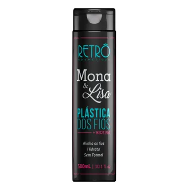 Retrô Mona & Lisa Plástica dos Fios 300ml