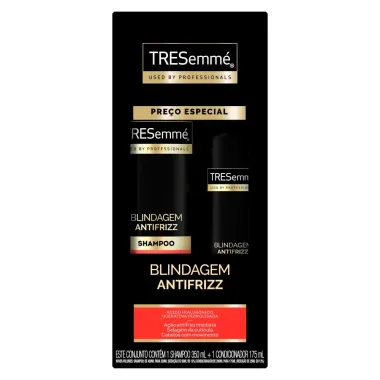 Shampoo 350ml e Condicionador 175ml TRESemmé Blindagem Antifrizz