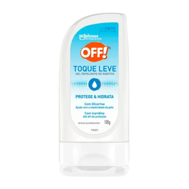 Gel Repelente de Insetos Off Toque Leve 100g Frente