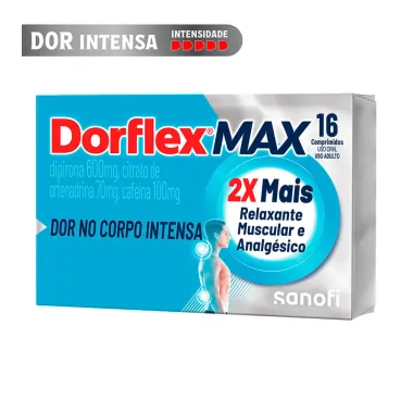 Dorflex Max Analgésico com 16 Comprimidos
