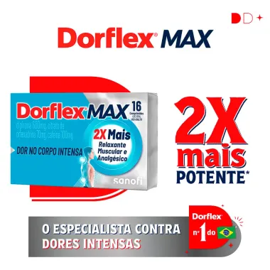 Dorflex Max Analgésico com 16 Comprimidos