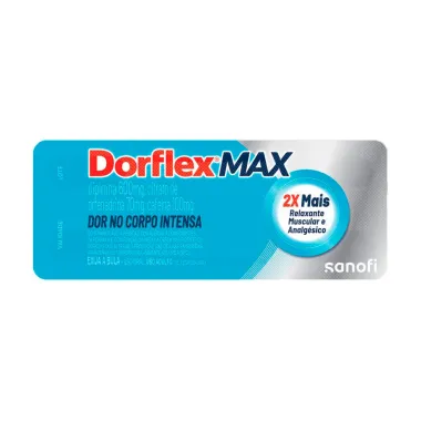 Dorflex Max Analgésico Envelope com 4 Comprimidos