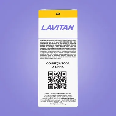 Lavitan Cuidados da Pele Super Fórmula com 30 Cápsulas